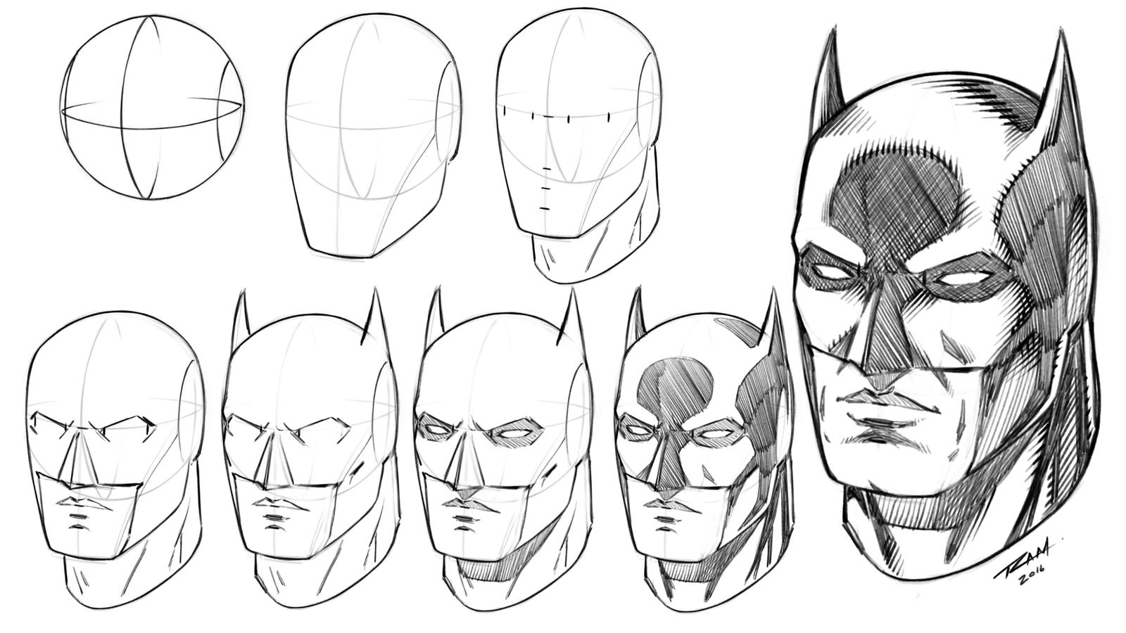 The Iconic Image of the Batman Mask in Animation插图