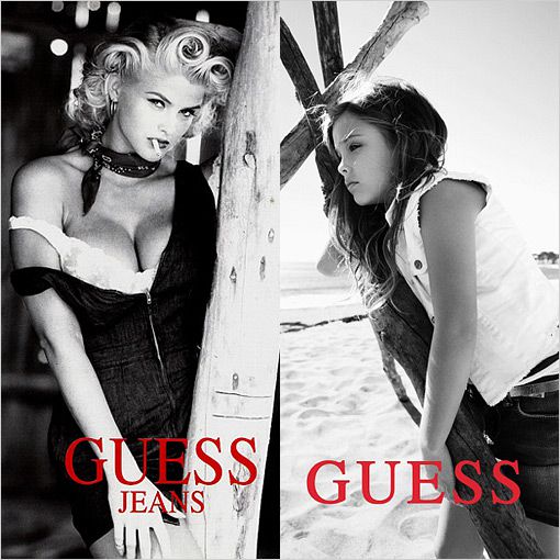 anna nicole smith guess jeans