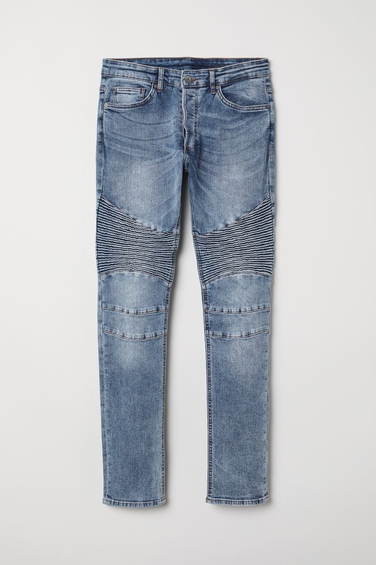 Biker jeans men: Edgy Style Meets Ultimate Comfort缩略图
