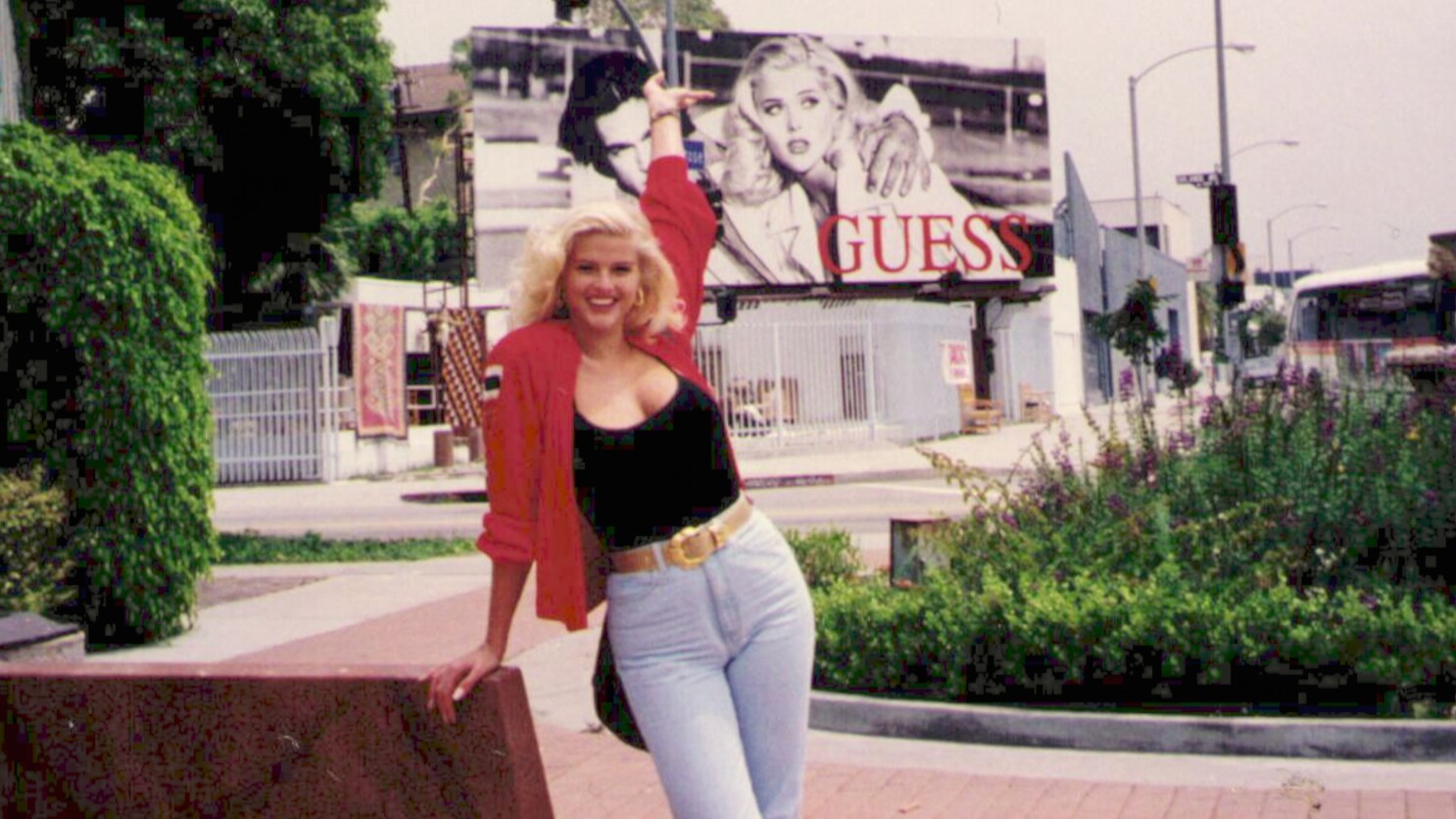 anna nicole smith guess jeans