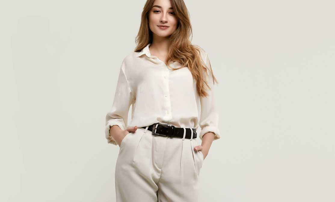 White dress pants for women