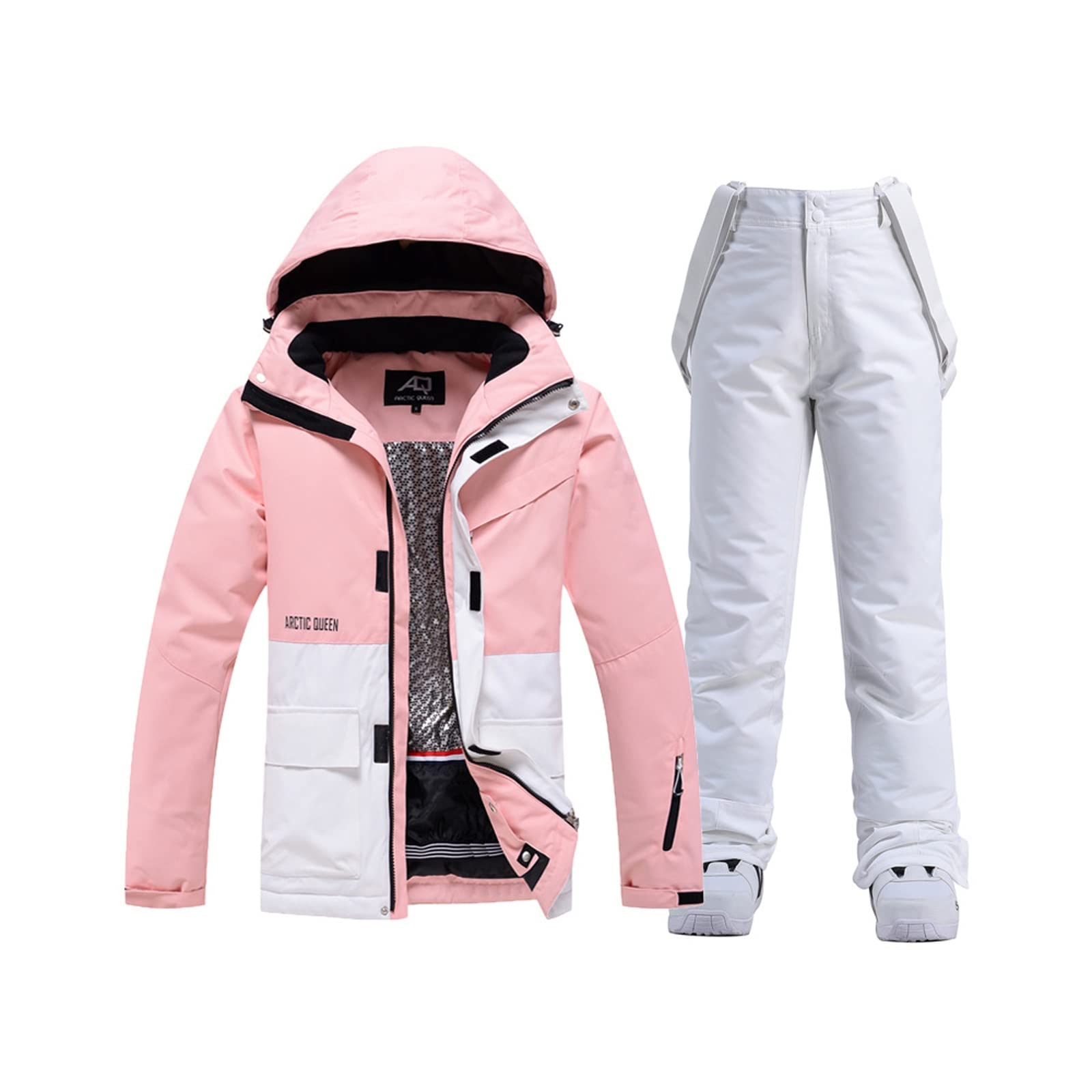 women's ski jacket and pants set