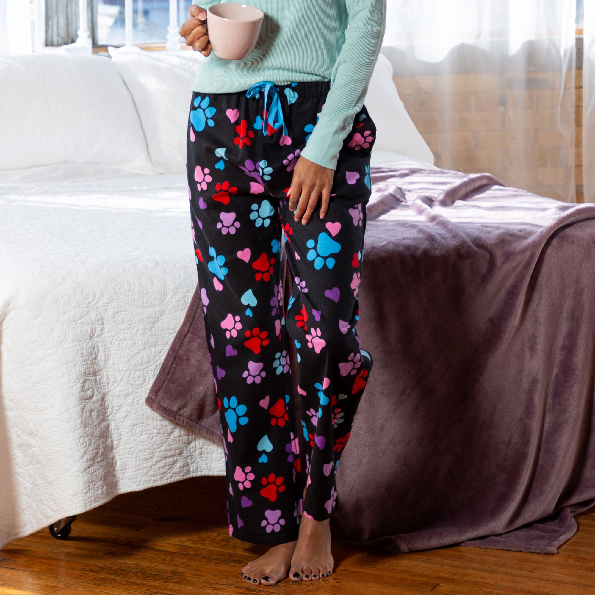 Women's fleece pajama pants