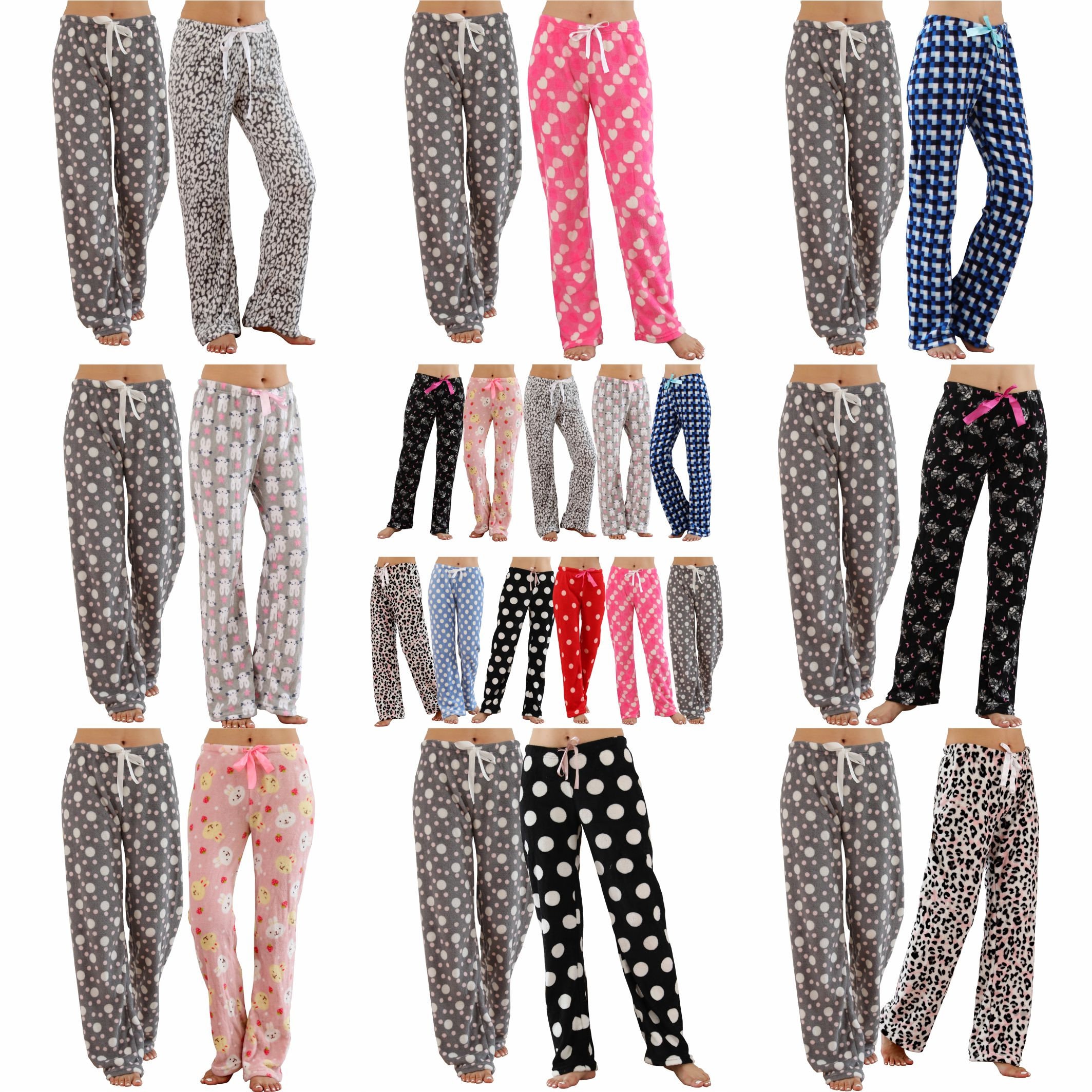 Women's fleece pajama pants