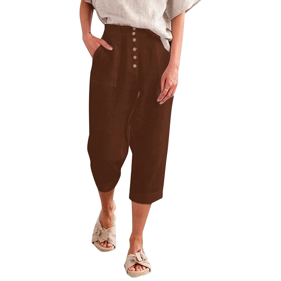 Stylish Women's Capris with Pockets for 2024