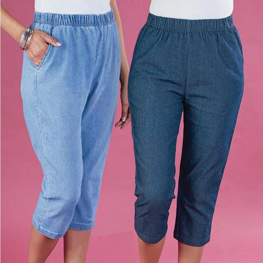 women’s denim capris