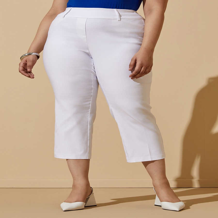 Plus size capris for women