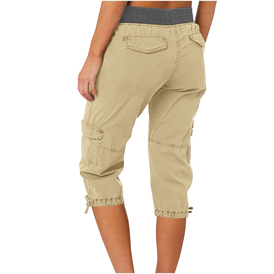 Women's capris with pockets