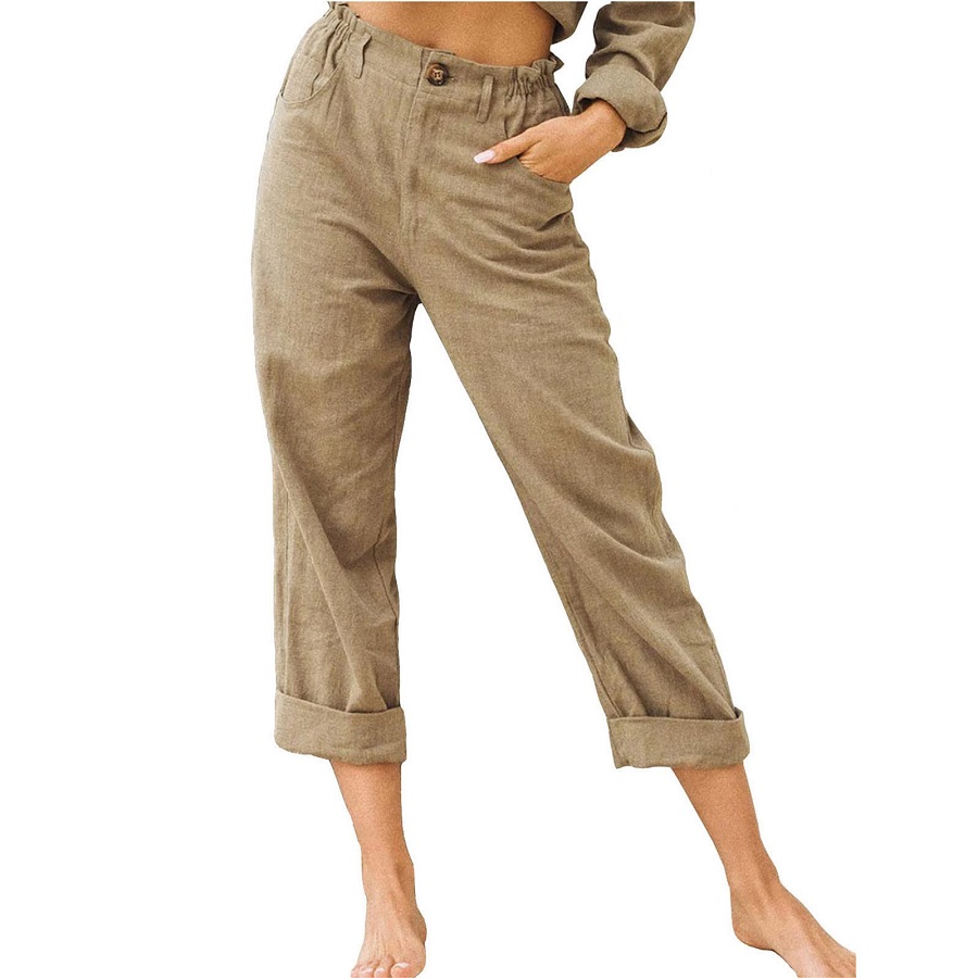 women's cotton capris