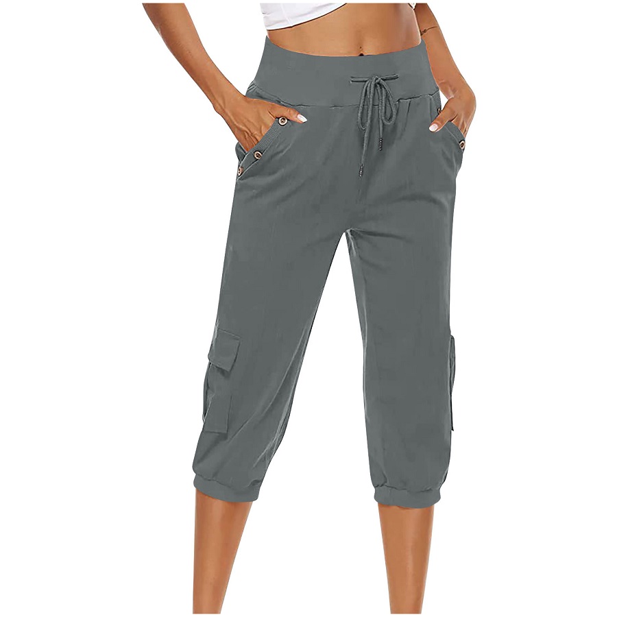 women's cotton capris