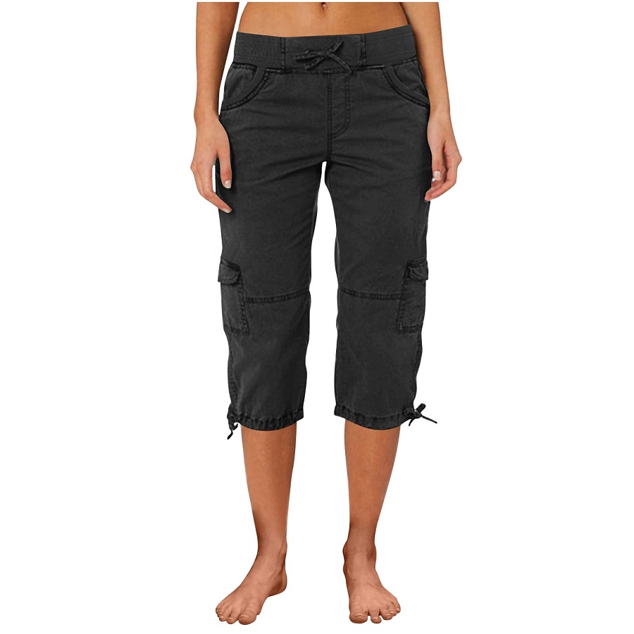 Women's capris with pockets