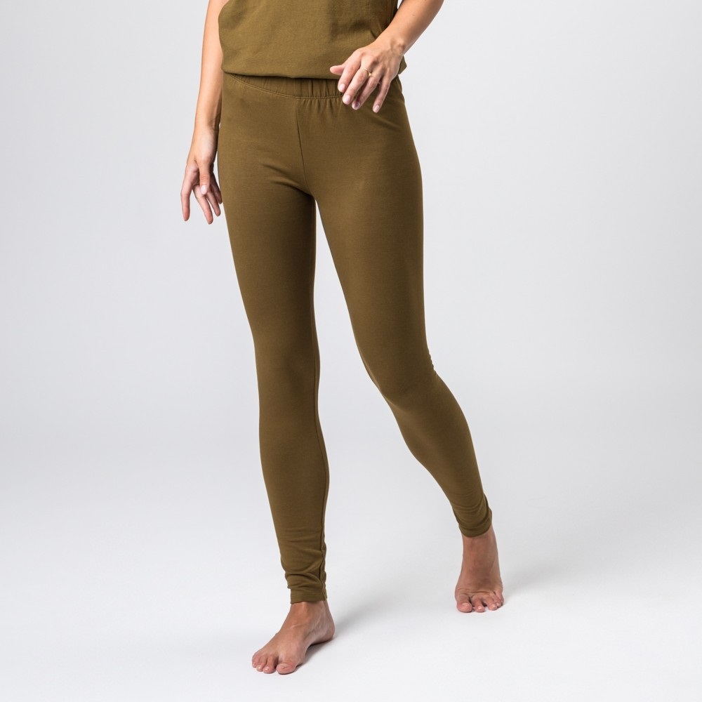 brown leggings for women