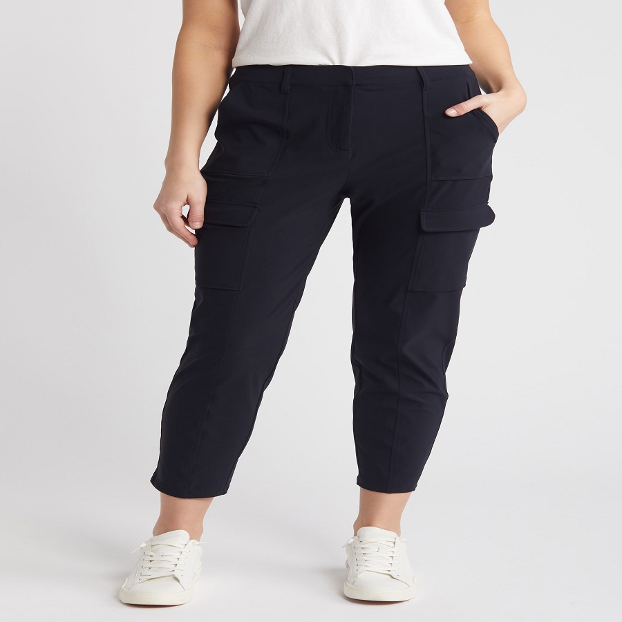 Cropped Cargo Pants