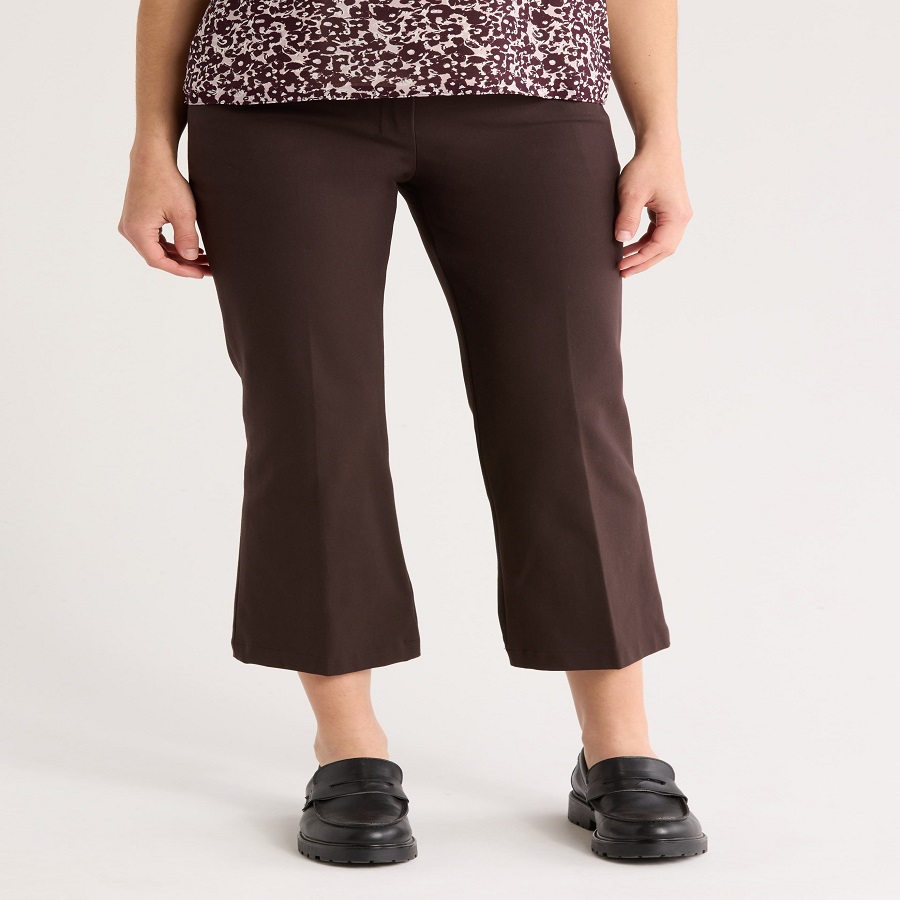 High Waisted Cropped Pants