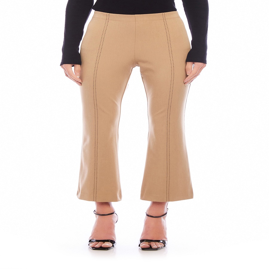 Cropped Flare Pants